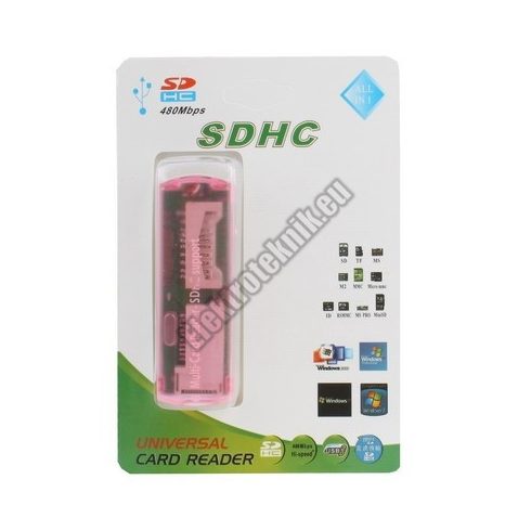 92051PI USB kártyaolvasó (SD/MMC,/MS/TF)