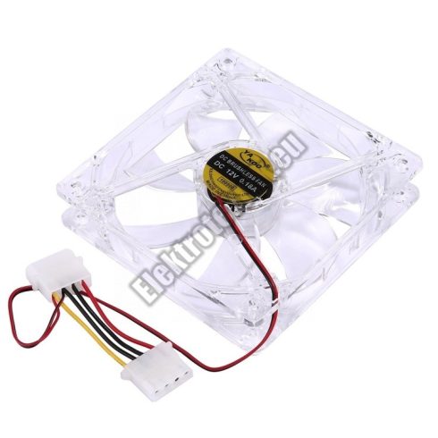 92137 Ventillátor 120x120mm 4 ledes