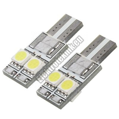 92267 Hideg fehér autós LED izzó pár (T10) (canbus)