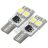 92267 Hideg fehér autós LED izzó pár (T10) (canbus)