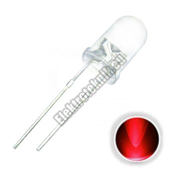 92326RD 5mm piros LED