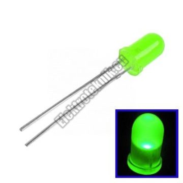 92330GR 3mm zöld LED. 