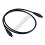 92455-3 Toslink optikai kábel 4,0mm/3m. 