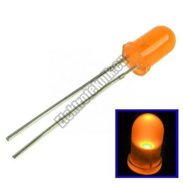 92629 5mm narancsságra LED.