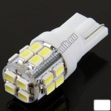 92712 Hideg fehér autós LED izzó pár (T10) 
