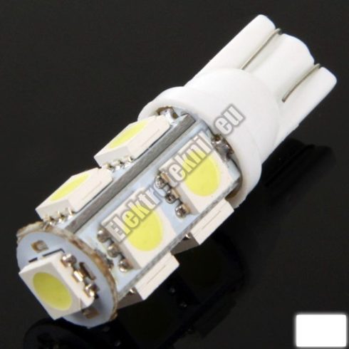 92713 Hideg fehér autós LED izzó pár (T10) 