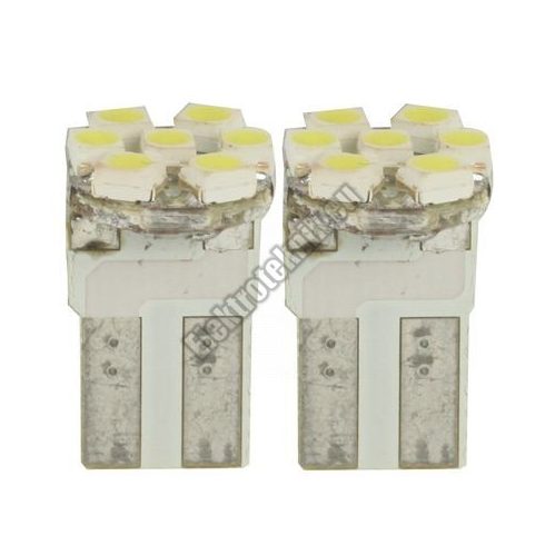 92733 Hideg fehér autós LED izzó pár (T10) 