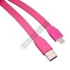 92764 IPhone kábel 1m rózsaszín
