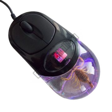 92835 USB optikai egér skorpióval (800dpi)