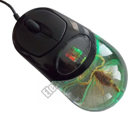 92835 USB optikai egér skorpióval (800dpi)