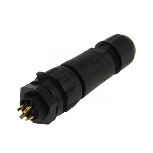 92906 IP67-as 5 érintkezős csatlakozó pár 2.5-7.5mm