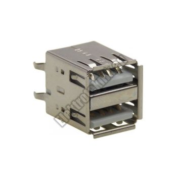 92958 Dupla USB "A" aljzat, 4 tűs 
