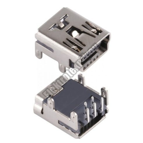 92959 Mini USB aljzat, 5 tűs
