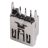 92963 Mini USB aljzat, 5 tűs 