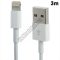92968 iPhone lightning kábel 3m.
