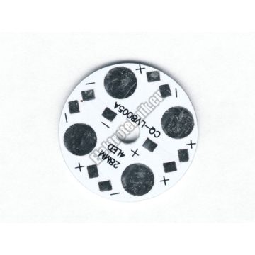 92980 Alu panel LED-hez, 4x1W
