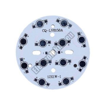 92983 Alu panel LED-hez, 12x1W