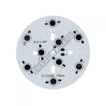 92984 Alu panel LED-hez, 9x1W