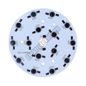 92987 Alu panel LED-hez, 15x1W