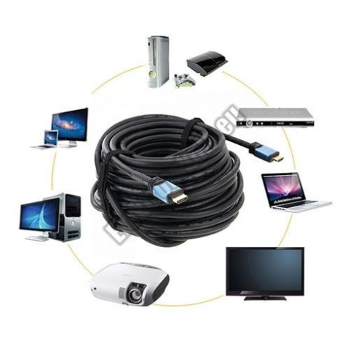 92995 50m 1.4 Version 1080P 3D HDMI Kábel, Erősítővel