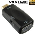 93119BK mini HDMI-VGA átalakító 