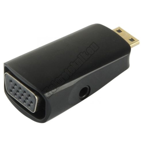 93119BK mini HDMI-VGA átalakító 