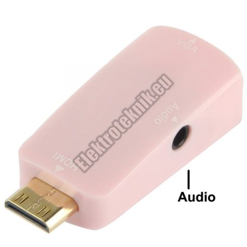 93119PI mini HDMI-VGA átalakító 