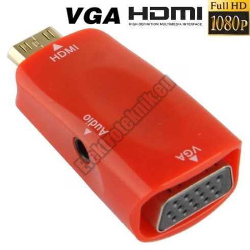 93119RD mini HDMI-VGA átalakító