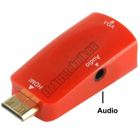 93119RD mini HDMI-VGA átalakító