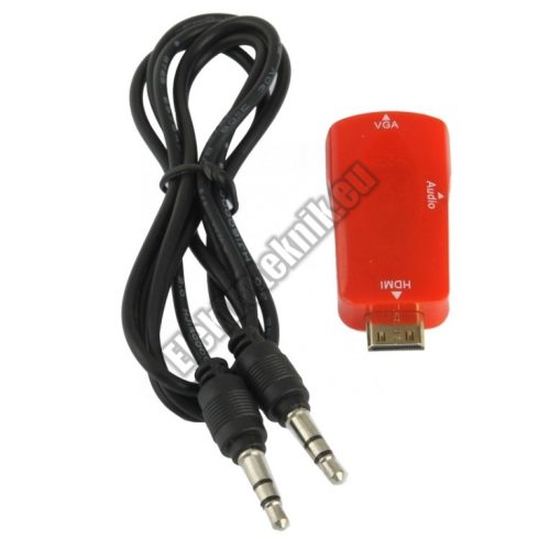 93119RD mini HDMI-VGA átalakító