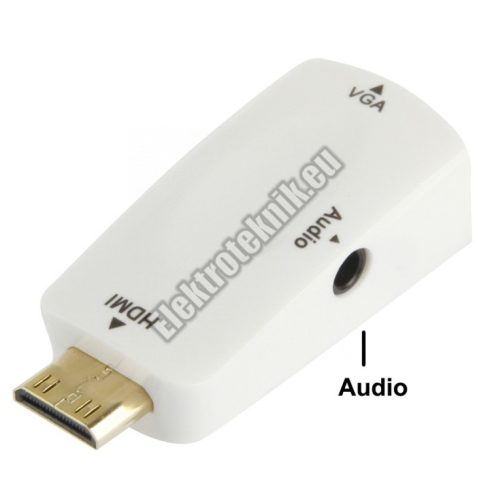 93119WH mini HDMI-VGA átalakító 