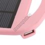 93264 Kitámasztható napelemes töltő, pink