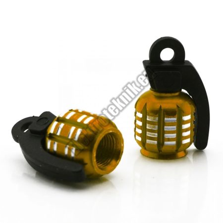 93296OR Gránát Alakú Szelepsapka, Narancssárga