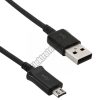 93313 Micro USB kábel, fekete, 1m