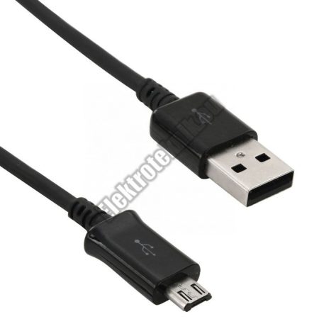 93313 Micro USB kábel, fekete 1m