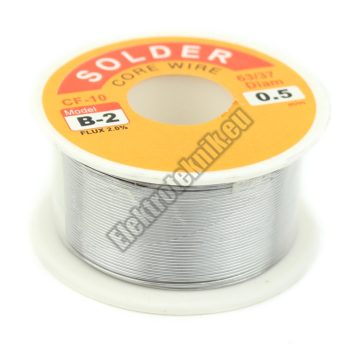 B2-05 Forrasztó ón 0,5mm 100g 63/37