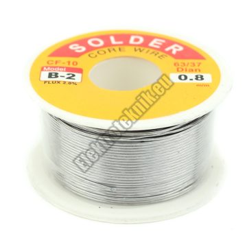 B2-08 Forrasztó ón 0,8mm 100g 63/37