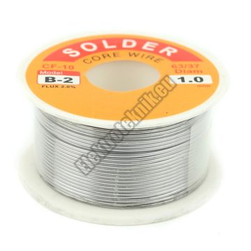 B2-10 Forrasztó ón 1,0mm 100g 63/37