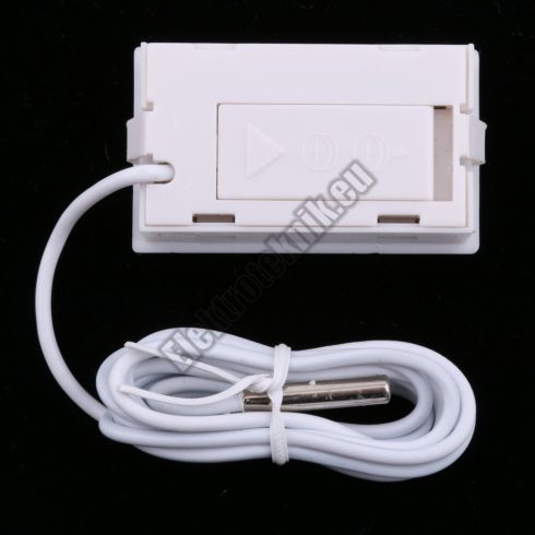 D002WH LCD mini hőmérő fehér