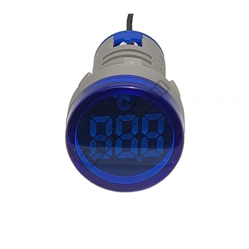 D003BL Digitális hőmérő kék AC