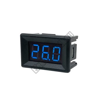   D007BL Mini digitális feszültségmérő kék 2.5-30V (2 vezetékes)