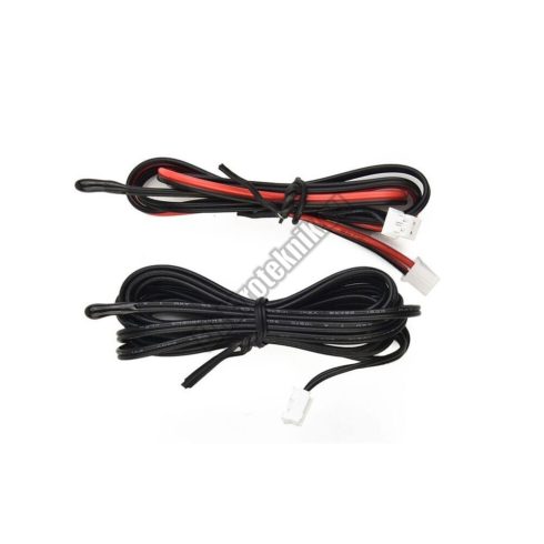 D013BL Digitális feszültségmérő, hőmérő, óra kék