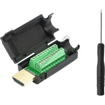 D018 HDMI szerelhető dugó