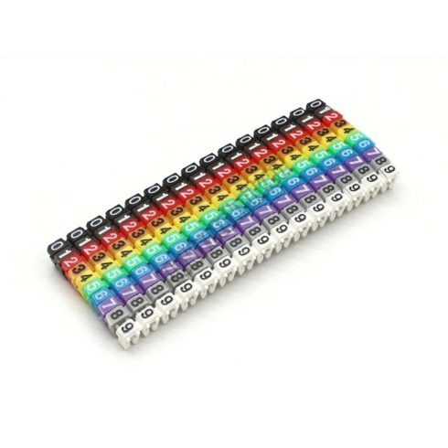 D020-1,0 Kábel jelölő 1mm²