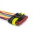 D026 6 pólusú vízálló csatlakozó pár vezetékkel