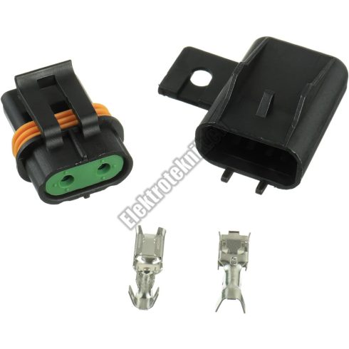 D027 Közepes késes vízálló biztosíték tartó