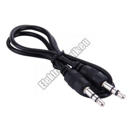 E011  JACK kábel 3,5mm sztereó dugó-dugó 0,5m