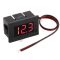   E027RD  Mini Digitális feszültségmérő piros 4.5-120V (2 vezetékes)