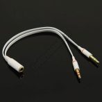 E036WH  Headset 3,5mm jack PC adapter.