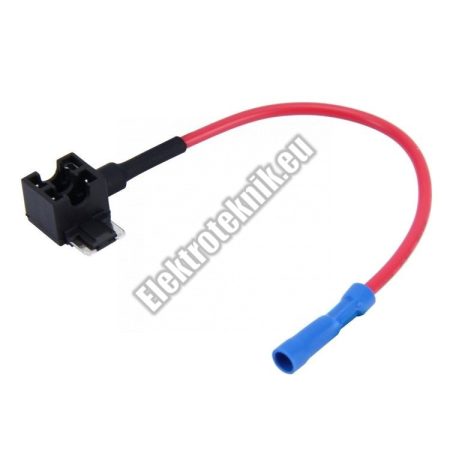 E124 Mini késes biztoíték tartó leágazással.